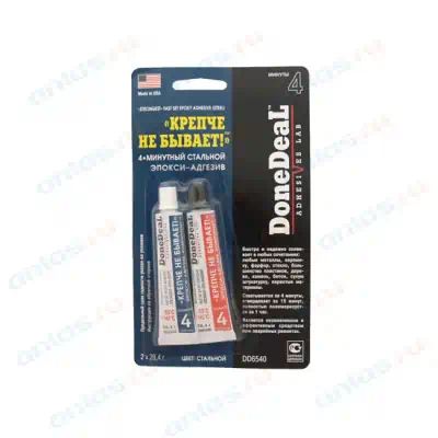 DD6540 — Минутный эпокси адгезив крепче не бывает цвет стальной DONE DEAL
